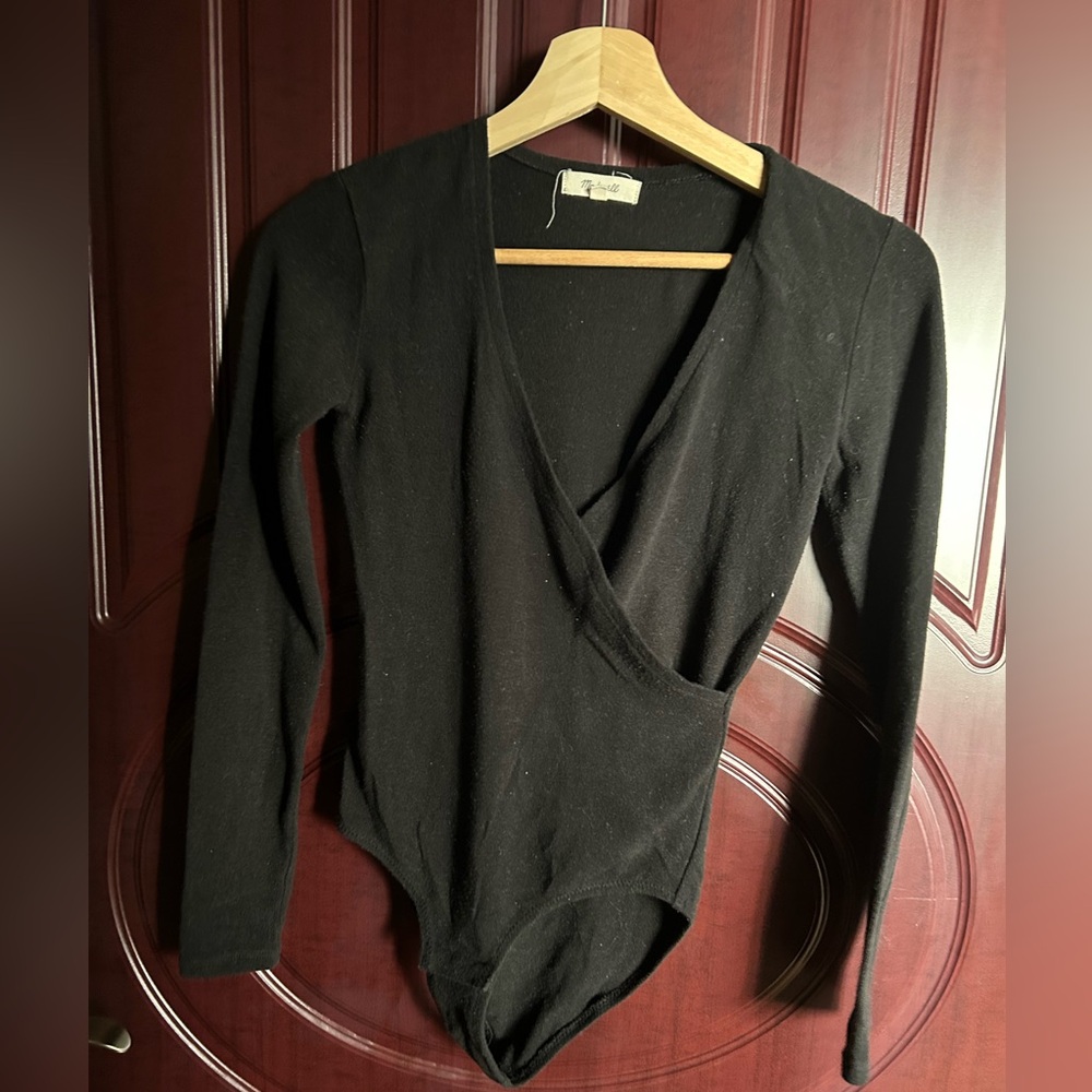 Longsleeve Wrap Bodysuit
